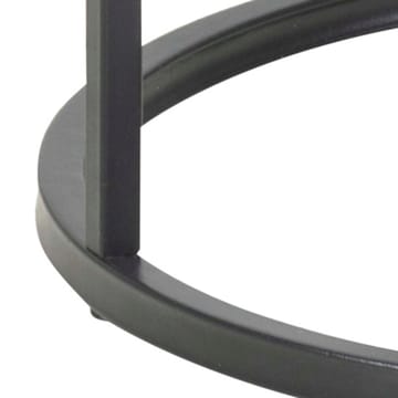 Sidebord HOME4YOU Seaford D40x55 cm svart - svart - Møbler - Bord - Avlastningsbord - Lampebord & sidebord