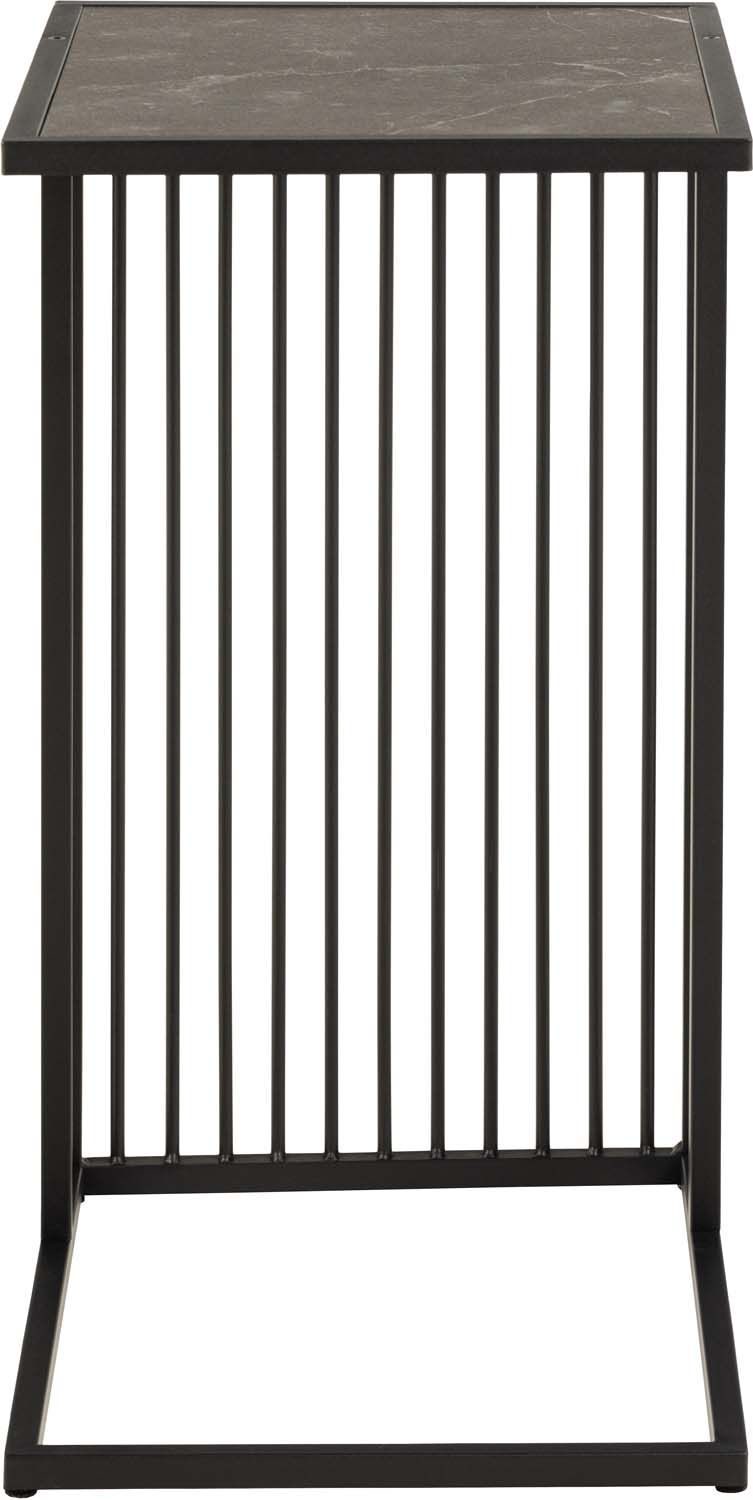 Sidebord HOME4YOU Strington 35x43x63 cm svart - svart - Møbler - Bord - Avlastningsbord - Lampebord & sidebord