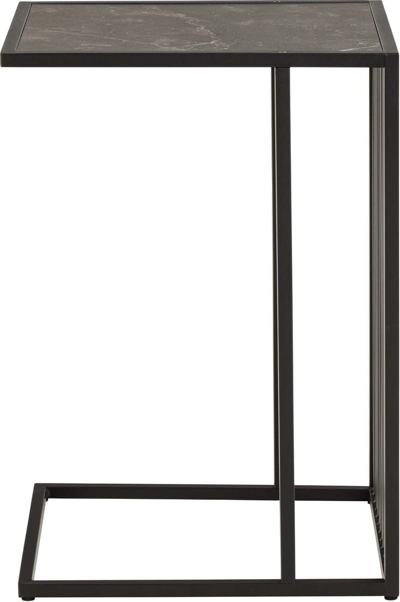 Sidebord HOME4YOU Strington 35x43x63 cm svart - svart - Møbler - Bord - Avlastningsbord - Lampebord & sidebord