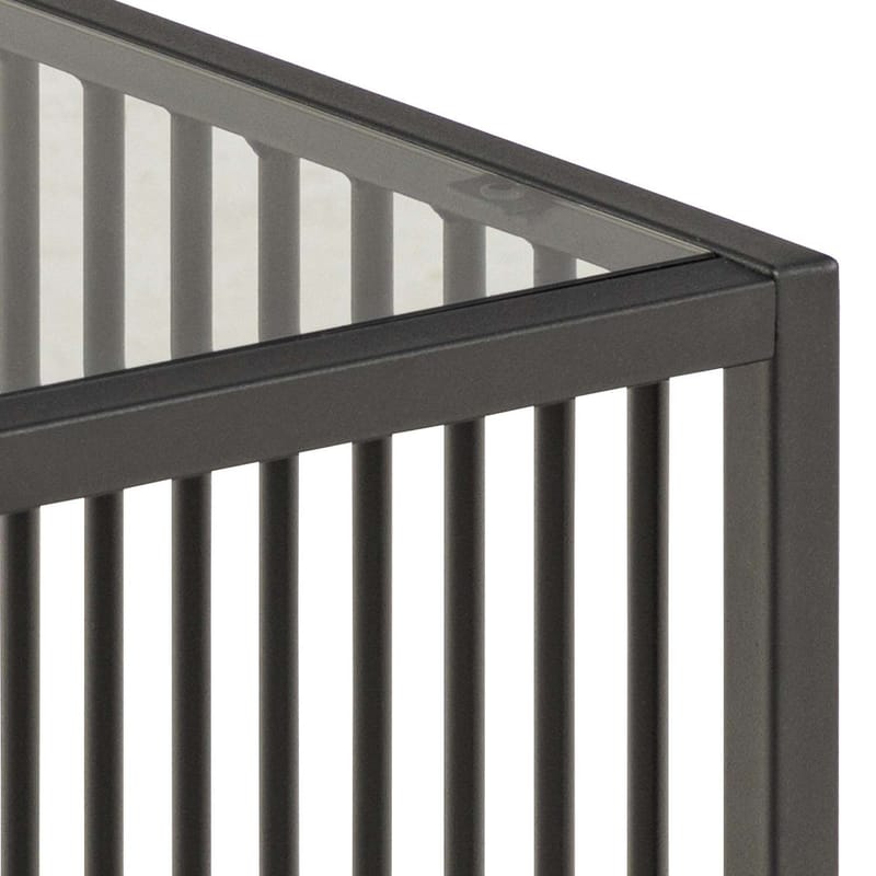 Sidebord HOME4YOU Strington 40x40x40 cm Grå - grå - Møbler - Bord - Avlastningsbord - Lampebord & sidebord