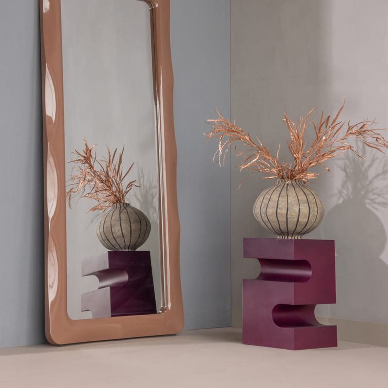 Sidebord Jessa 30 cm - Lilla/Brun - Møbler - Bord - Avlastningsbord - Lampebord & sidebord