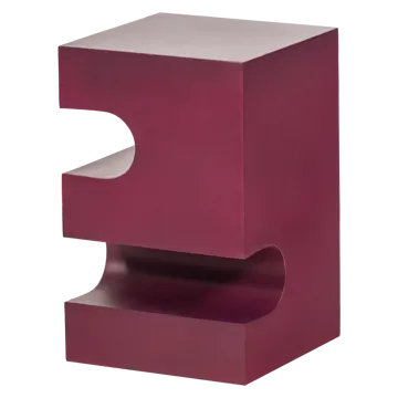 Sidebord Jessa 30 cm - Lilla/Brun - Møbler - Bord - Avlastningsbord - Lampebord & sidebord