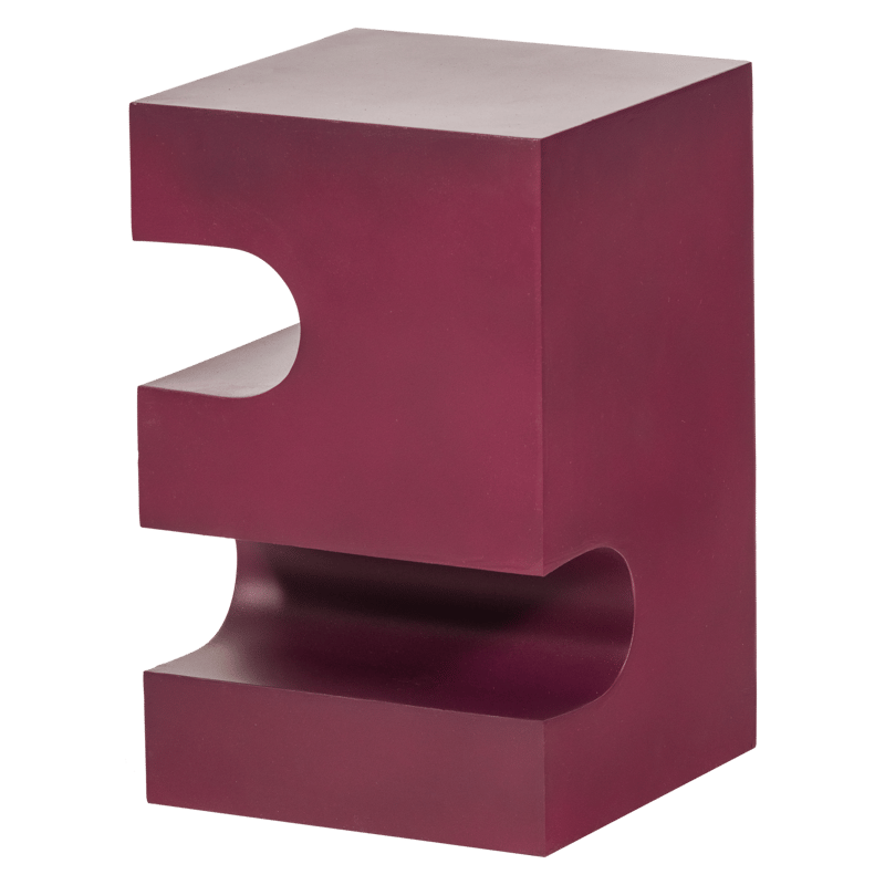 Sidebord Jessa 30 cm - Lilla/Brun - Møbler - Bord - Avlastningsbord - Lampebord & sidebord