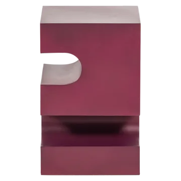 Sidebord Jessa 30 cm - Lilla/Brun - Møbler - Bord - Avlastningsbord - Lampebord & sidebord
