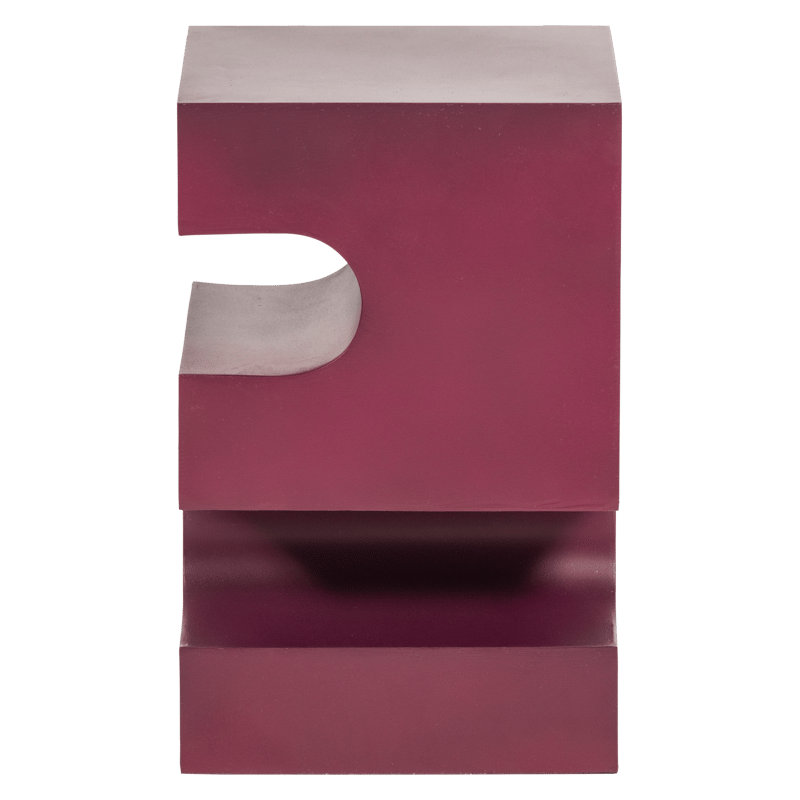 Sidebord Jessa 30 cm - Lilla/Brun - Møbler - Bord - Avlastningsbord - Lampebord & sidebord