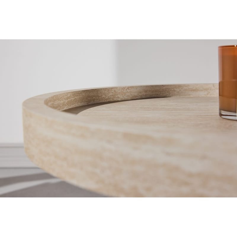 Sidebord Krille - Beige - Møbler - Bord - Avlastningsbord - Lampebord & sidebord