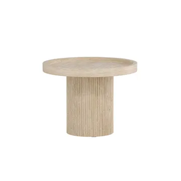 Sidebord Krille - Beige - Møbler - Bord - Avlastningsbord - Lampebord & sidebord