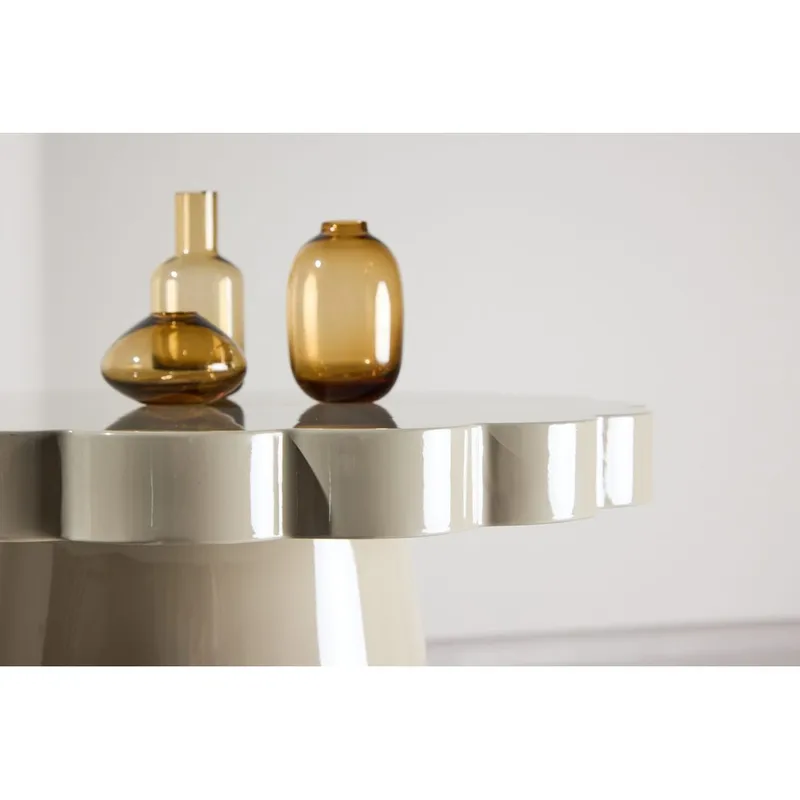 Sidebord Krull - Beige - Møbler - Bord - Avlastningsbord - Lampebord & sidebord