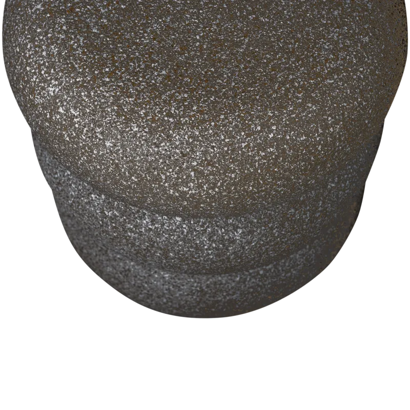 Sidebord Laurel 40 cm rundt - Svart - Møbler - Bord - Avlastningsbord - Lampebord & sidebord