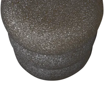 Sidebord Laurel 40 cm rundt - Svart - Møbler - Bord - Avlastningsbord - Lampebord & sidebord