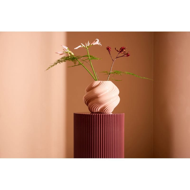 Sidebord Lenox - Burgunder - Møbler - Bord - Avlastningsbord - Lampebord & sidebord