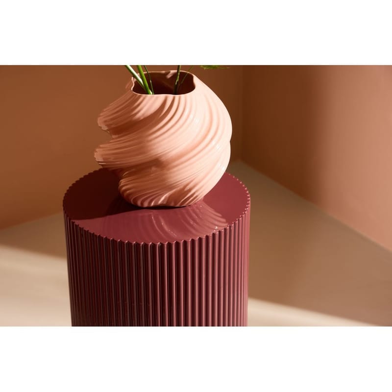 Sidebord Lenox - Burgunder - Møbler - Bord - Avlastningsbord - Lampebord & sidebord