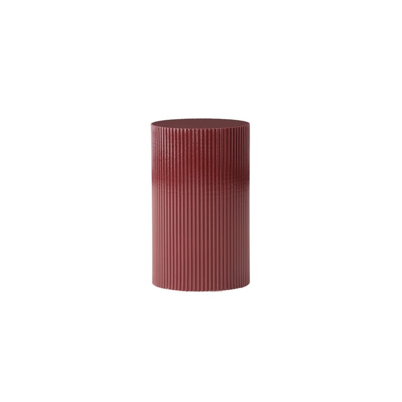 Sidebord Lenox - Burgunder - Møbler - Bord - Avlastningsbord - Lampebord & sidebord