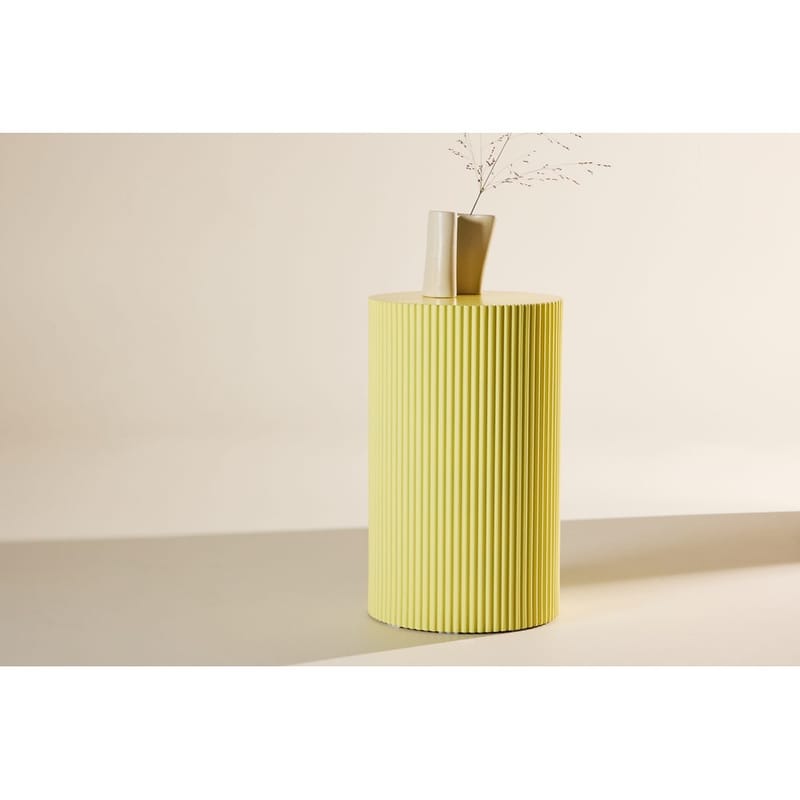 Sidebord Lenox - Gul - Møbler - Bord - Avlastningsbord - Lampebord & sidebord