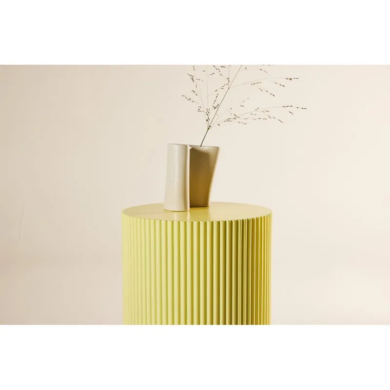 Sidebord Lenox - Gul - Møbler - Bord - Avlastningsbord - Lampebord & sidebord