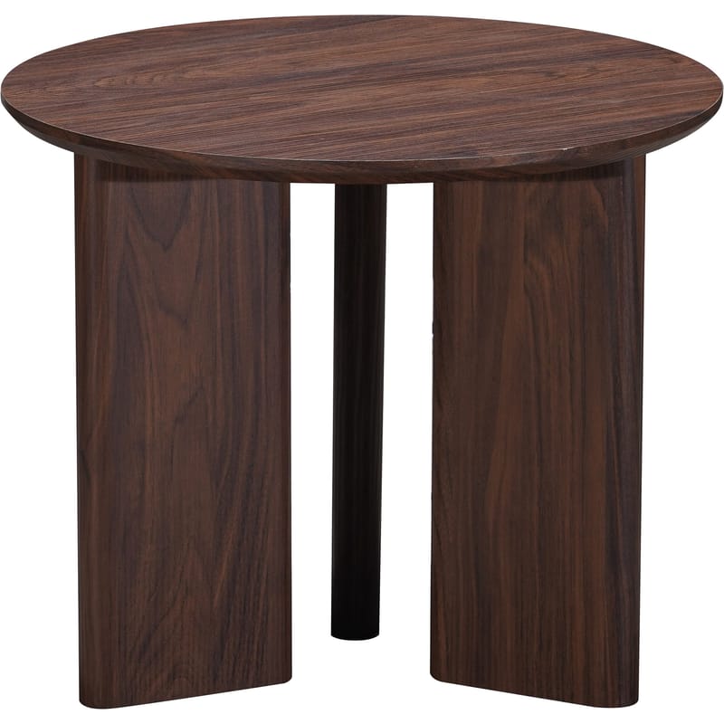 SIDEBORD Loft24 CHATHAM Mörkbrun - Valnøtt - Møbler - Bord - Avlastningsbord - Lampebord & sidebord