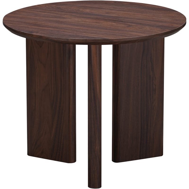 SIDEBORD Loft24 CHATHAM Mörkbrun - Valnøtt - Møbler - Bord - Avlastningsbord - Lampebord & sidebord