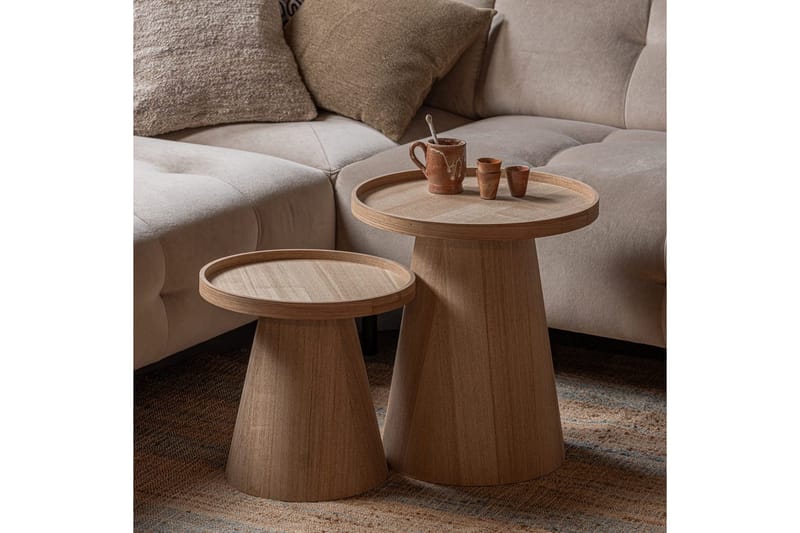 Sidebord Maud - 50x45 cm - Møbler - Bord - Avlastningsbord - Lampebord & sidebord