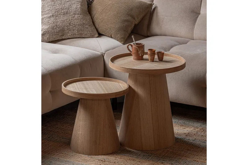 Sidebord Maud - 50x45 cm - Møbler - Bord - Avlastningsbord - Lampebord & sidebord