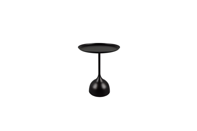 Sidebord Mirrors & More Mona Ø 48 x 60 cm, Svart - Ø 48 x 60 cm, Svart - Møbler - Bord - Avlastningsbord - Lampebord & sidebord
