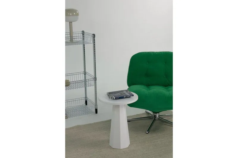 Sidebord Miu Hvit - Hvit - Møbler - Bord - Avlastningsbord - Lampebord & sidebord