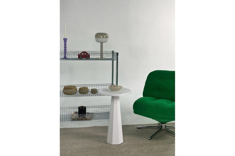 Sidebord Miu Hvit - Hvit - Møbler - Bord - Avlastningsbord - Lampebord & sidebord