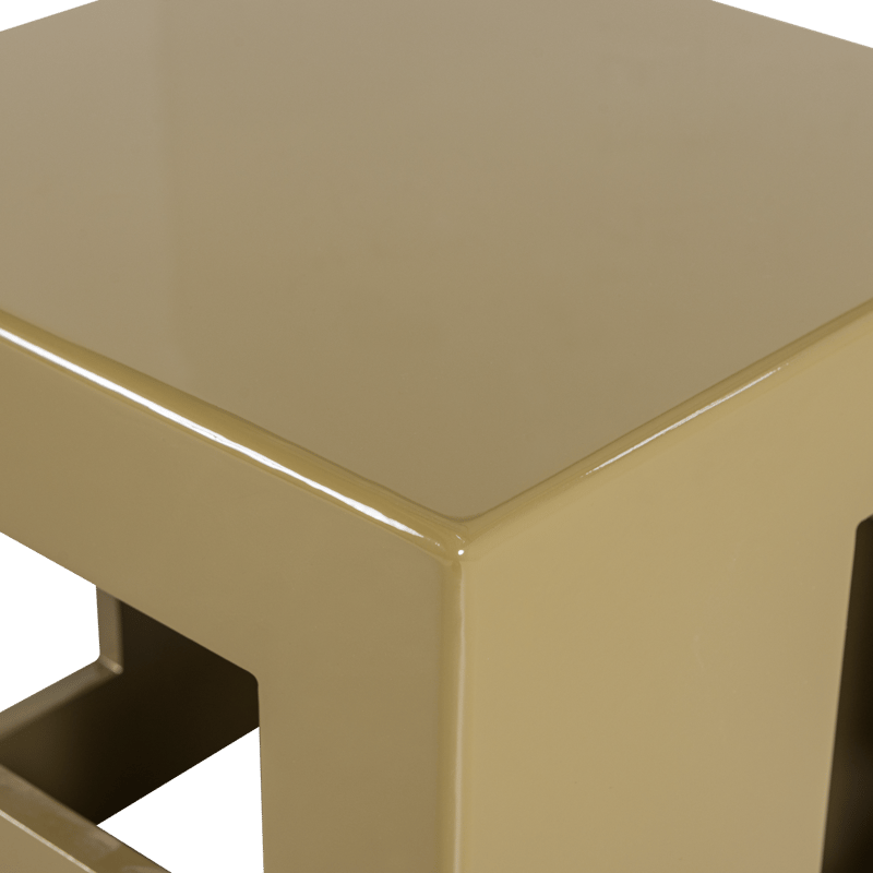 Sidebord Modern 40 cm - Honninggul - Møbler - Bord - Avlastningsbord - Lampebord & sidebord