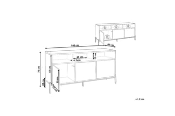 Sidebord Moines - Møbler - Bord - Avlastningsbord - Gangbord
