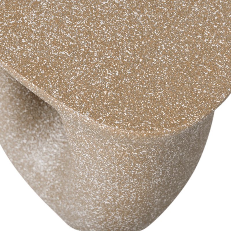 Sidebord Moson 40 cm - Beige - Møbler - Bord - Avlastningsbord - Lampebord & sidebord