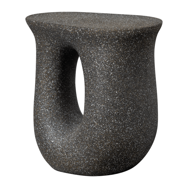 Sidebord Moson 40 cm - Svart - Møbler - Bord - Avlastningsbord - Lampebord & sidebord