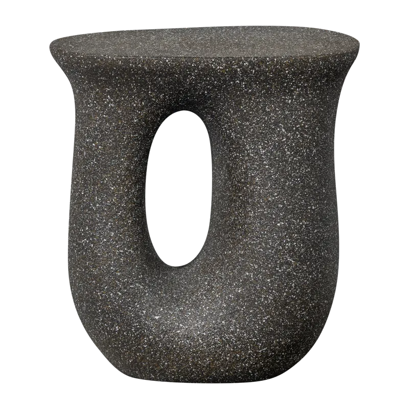 Sidebord Moson 40 cm, Svart