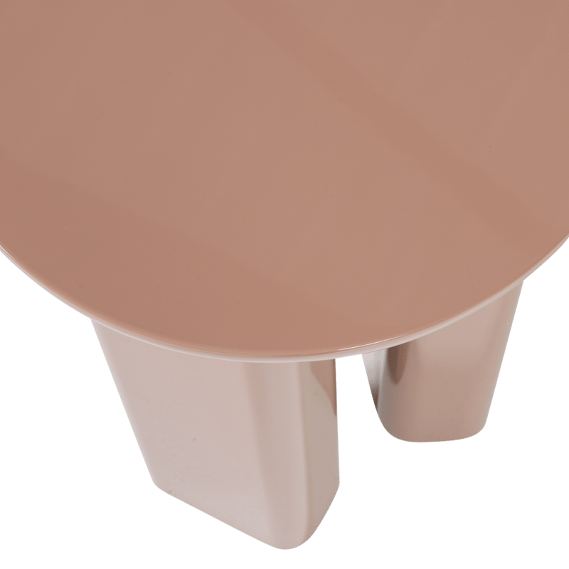 Sidebord Orivo 40 cm rundt - Gammelrosa - Møbler - Bord - Avlastningsbord - Lampebord & sidebord