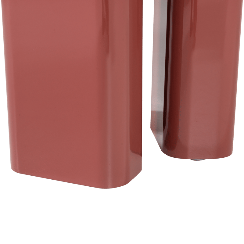 Sidebord Orivo 40 cm rundt - Rød/Rosa - Møbler - Bord - Avlastningsbord - Lampebord & sidebord