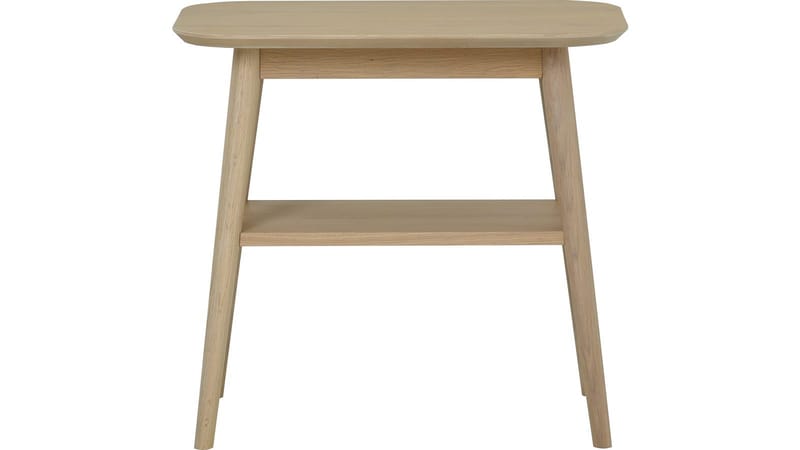 Sidebord Ravik - Hvitpigmentert - Møbler - Bord - Avlastningsbord - Lampebord & sidebord