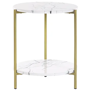 Sidebord Reva - Hvit - Møbler - Bord - Avlastningsbord - Lampebord & sidebord