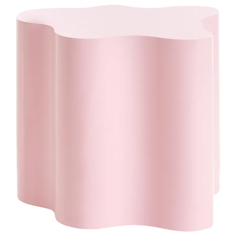 Sidebord Sakami, Pastellrosa