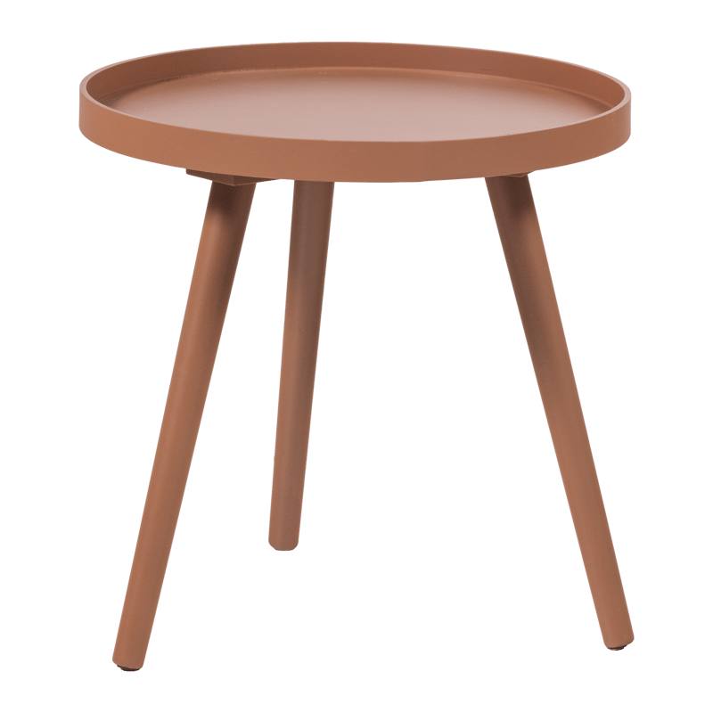 Sidebord Sasha 41 cm rundt - Gammelrosa - Møbler - Bord - Avlastningsbord - Lampebord & sidebord