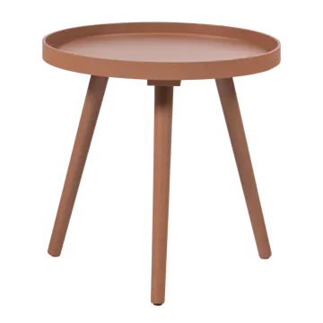 Sidebord Sasha 41 cm rundt - Gammelrosa - Møbler - Bord - Avlastningsbord - Lampebord & sidebord