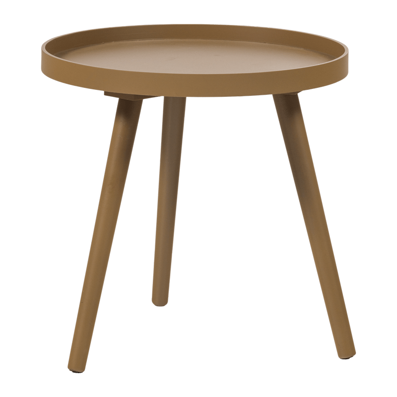 Sidebord Sasha 41 cm rundt - Honninggul - Møbler - Bord - Avlastningsbord - Lampebord & sidebord