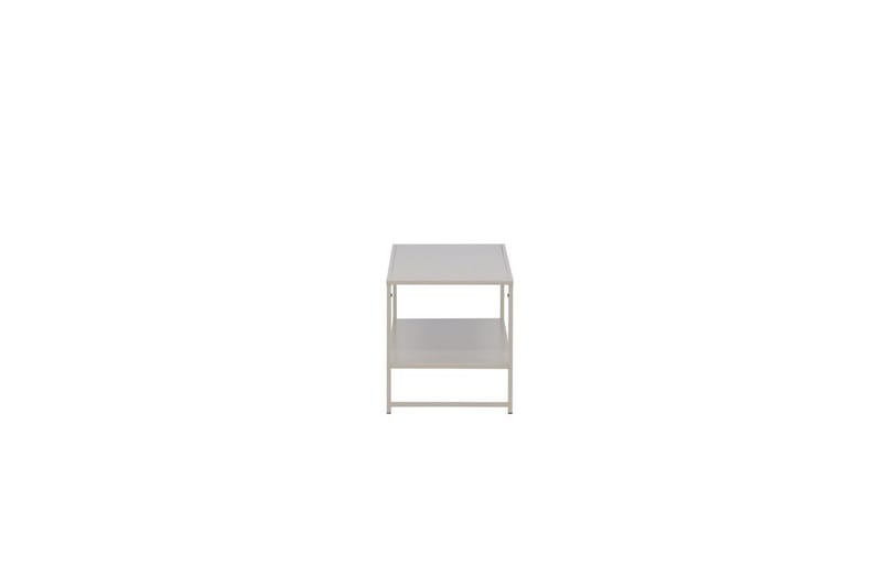 Sidebord Staal - Beige, 102x43x45 - Møbler - Bord - Avlastningsbord - Lampebord & sidebord