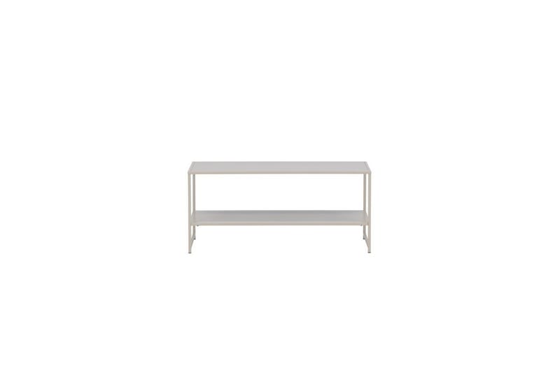 Sidebord Staal - Beige, 102x43x45 - Møbler - Bord - Avlastningsbord - Lampebord & sidebord