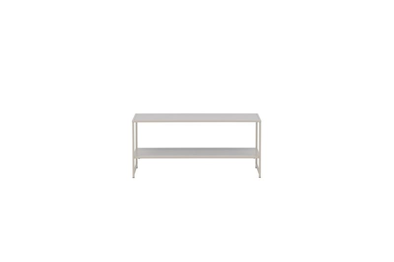Sidebord Staal - Beige, 102x43x45 - Møbler - Bord - Avlastningsbord - Lampebord & sidebord
