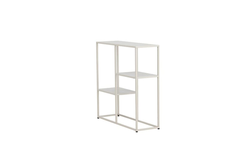 Sidebord Staal - Beige, 26x80x80 - Møbler - Bord - Avlastningsbord - Lampebord & sidebord