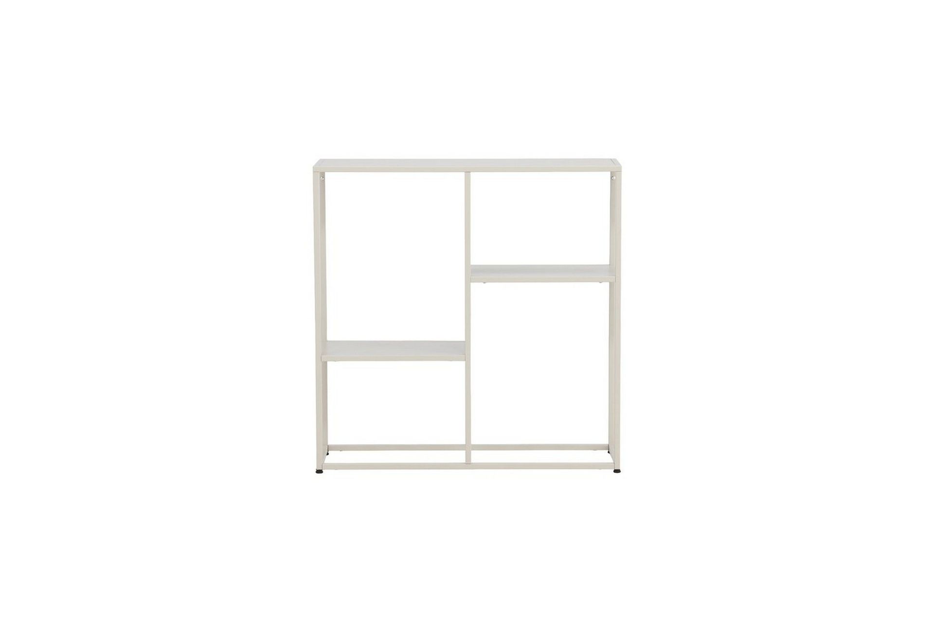 Sidebord Staal - Beige, 26x80x80