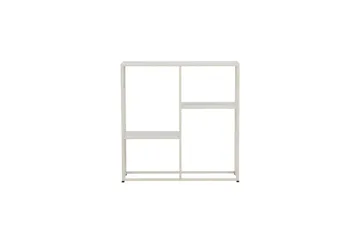 Sidebord Staal - Beige, 26x80x80 - Møbler - Bord - Avlastningsbord - Lampebord & sidebord