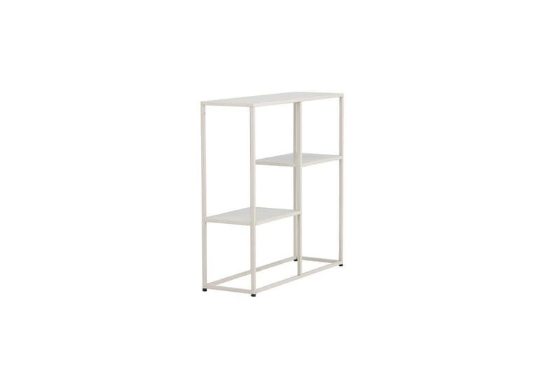 Sidebord Staal - Beige, 26x80x80 - Møbler - Bord - Avlastningsbord - Lampebord & sidebord