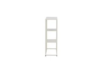 Sidebord Staal - Beige, 26x80x80 - Møbler - Bord - Avlastningsbord - Lampebord & sidebord