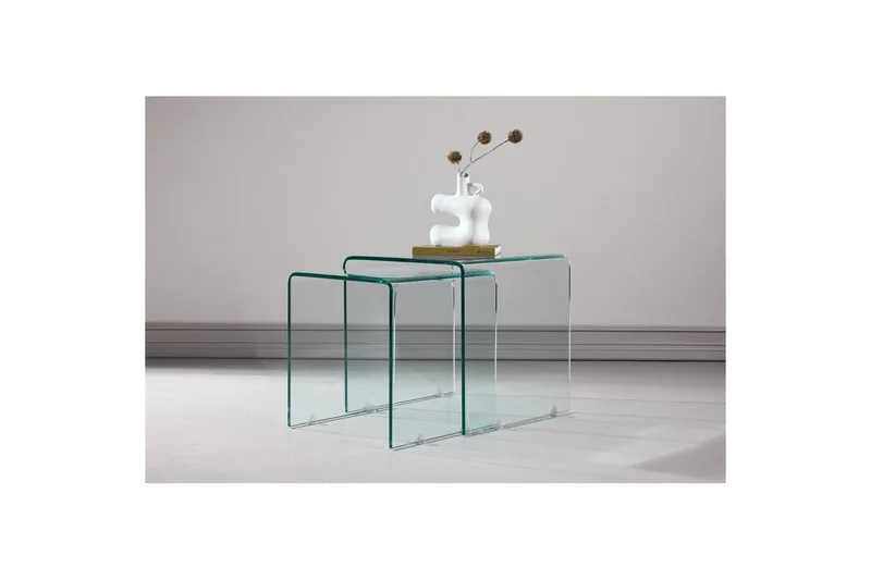 Sidebord Telemark - Bord 1: 42x42x42 Bord 2: 36x36x39 - Møbler - Bord - Avlastningsbord - Lampebord & sidebord