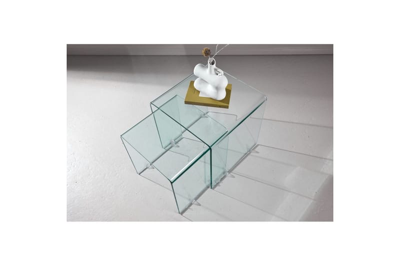 Sidebord Telemark - Bord 1: 42x42x42 Bord 2: 36x36x39 - Møbler - Bord - Avlastningsbord - Lampebord & sidebord