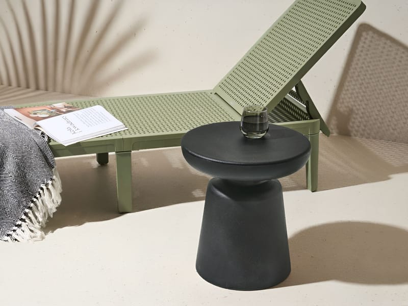 Sidebord Tofet - Svart - Hagemøbler - Balkong - Balkongmøbler - Balkongbord